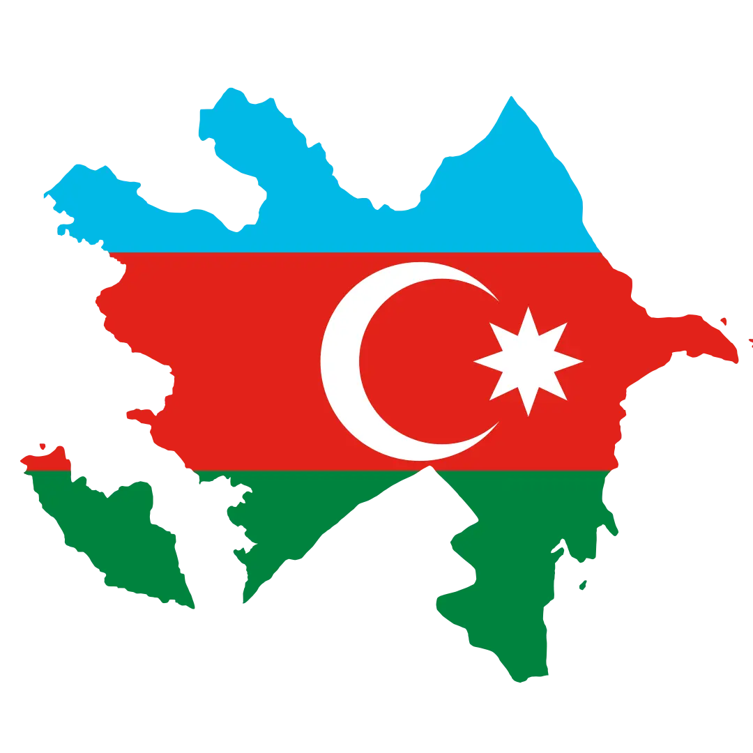 Azerbaijan import export trade map