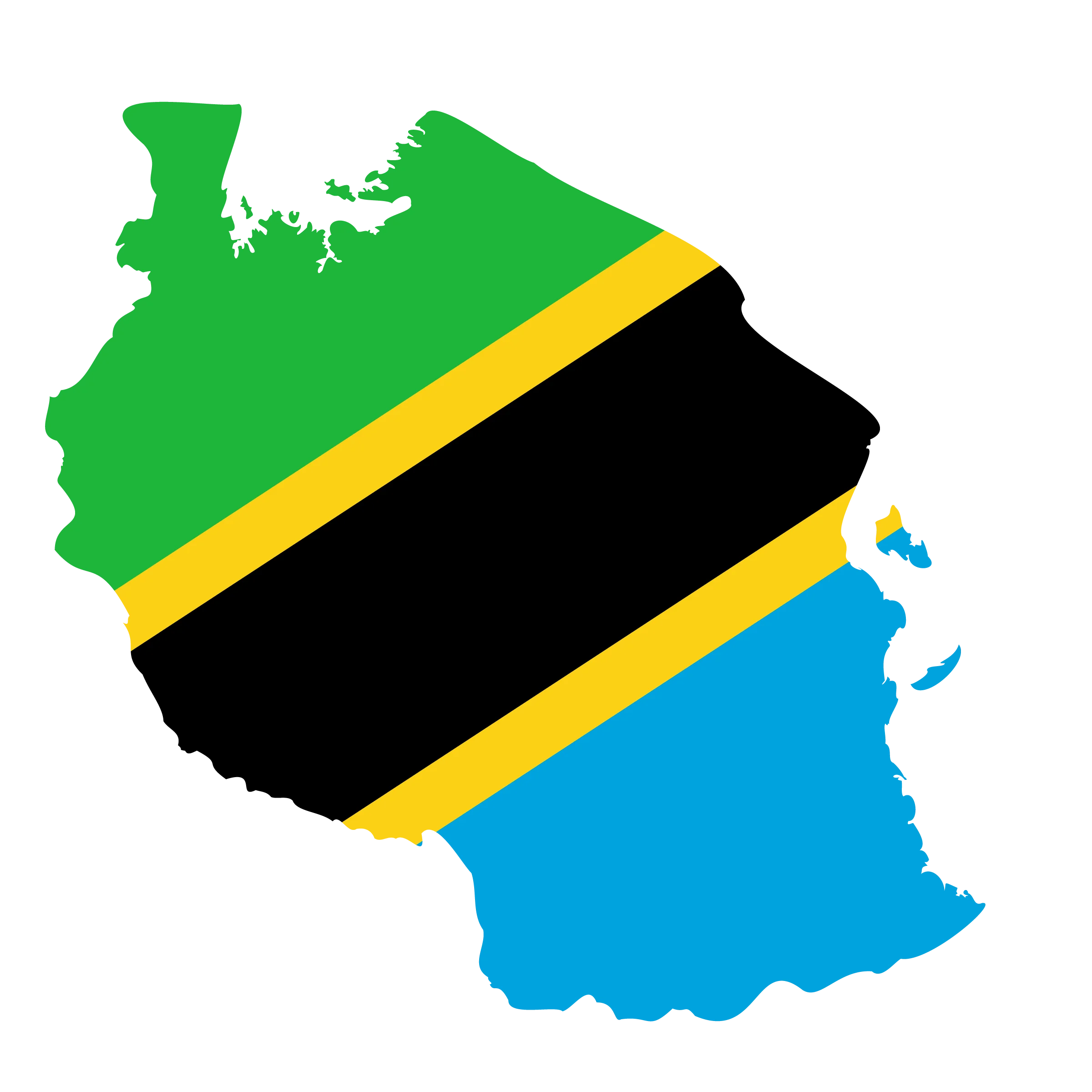Tanzania import export trade map